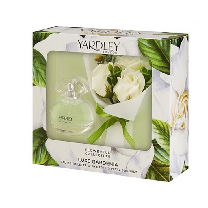 Набір - Yardley Luxe Gardenia Collection (edt/50ml+soapx3pcs)