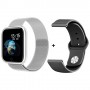 Фітнес-браслет з 2 ремінцями - Smart Watch Apple band T80