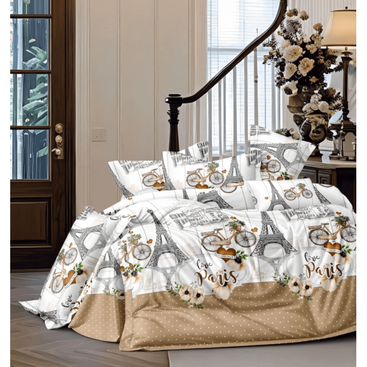 Комплект постільної білизни Сатин люкс 366 - Marcel