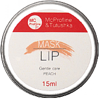 Персиковая маска для губ - MC Profline & Tutushka Lip Mask Peach