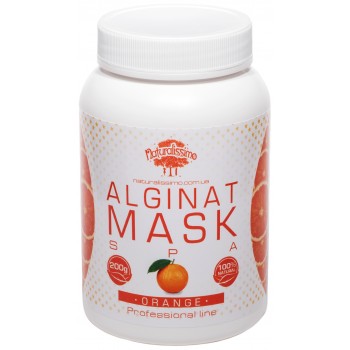 Альгінатна маска для обличчя з апельсином, 200 г - Naturalissimo
