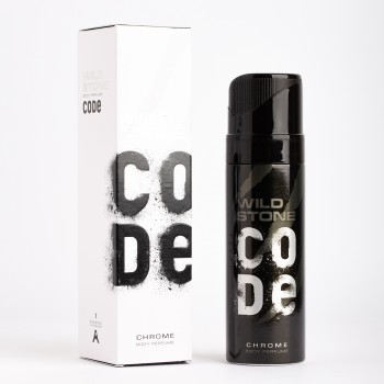 Спрей для тіла для чоловіків - Wild Stone Code Chrome Body Perfume