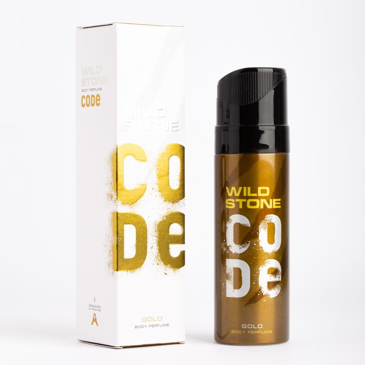 Спрей для тіла для чоловіків - Wild Stone Code Gold Body Perfume