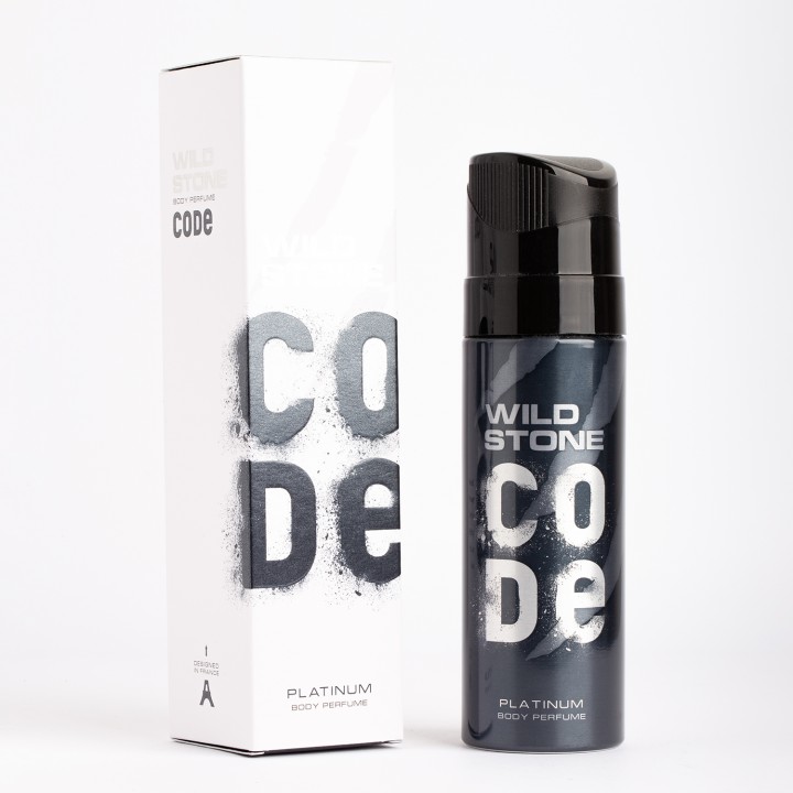 Спрей для тіла для чоловіків - Wild Stone Code Platinum Body Perfume